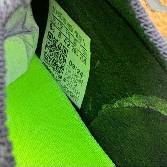 Adidas Copa Pure III Elite Laceless FG Men\'s Soccer Cleats Size 8.5 Lucid Lemon main image 7